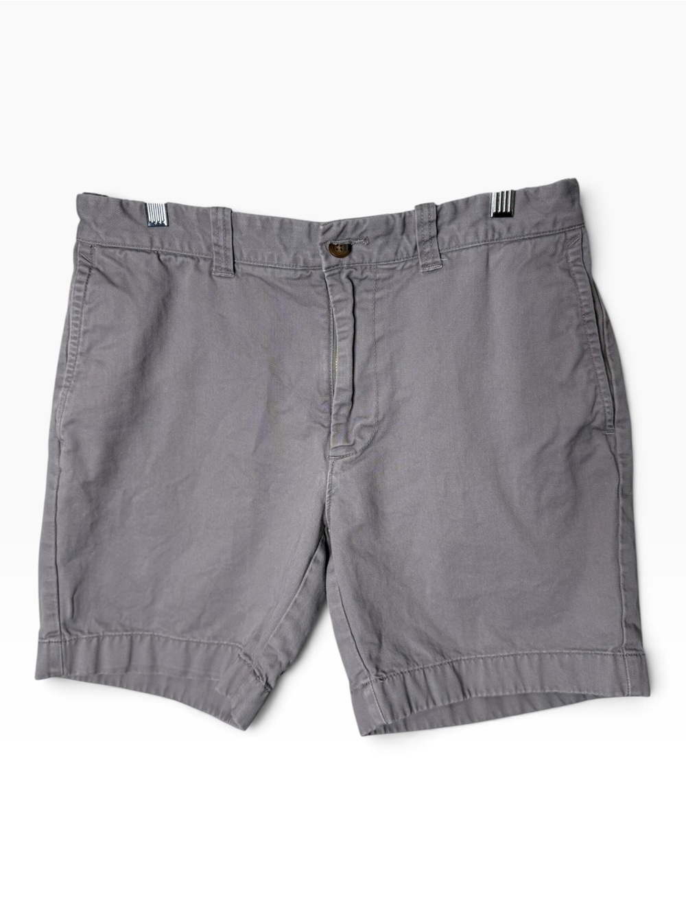 J.Crew Factory Men's 7" Reade Broken-In Chino Short.  Gray 31W
